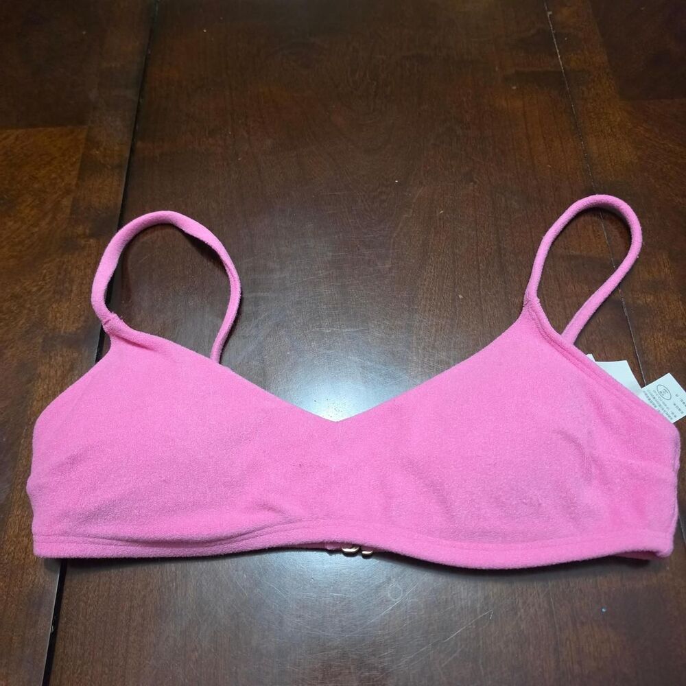 Hollister Co Terry Cloth Bikini Top